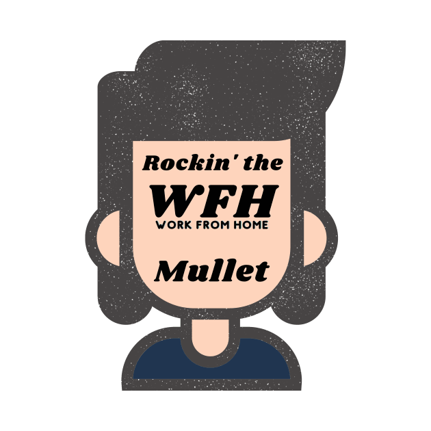 Rockin' the WFH mullet by Josh Diaz Villegas