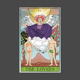 The Lovers - tarot card design T-Shirt