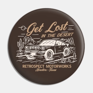 Desert Safari Porsche Pin