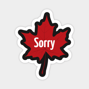 Canada - Sorry Magnet