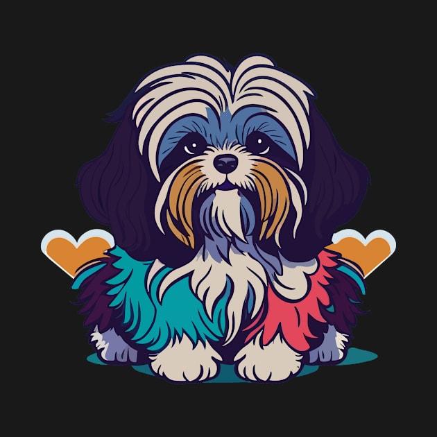 Havanese Portrait by SpriteGuy95