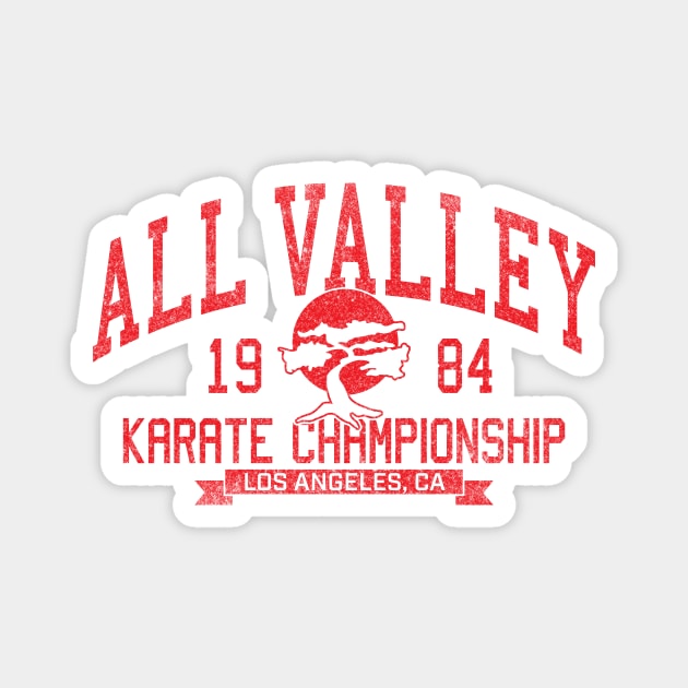 All Valley Karate Tournament Magnet by HeyBeardMon