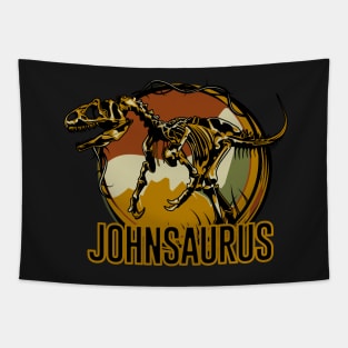 Johnasaurus John Dinosaur T-Rex Tapestry