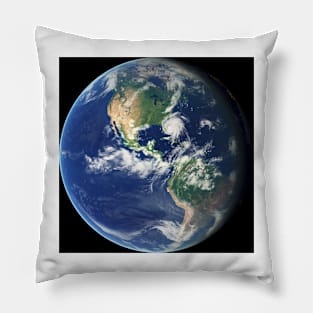 Earth from space, satellite image (C019/4446) Pillow