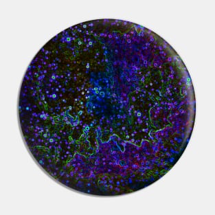 Black Panther Art - Glowing Edges 97 Pin