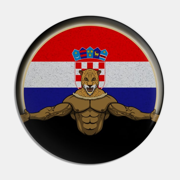 Cheetah Croatia Pin by RampArt