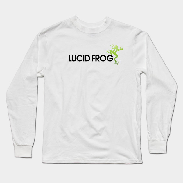 Lucid Frog Official Logo Newest Fashion Styles Long Sleeve T