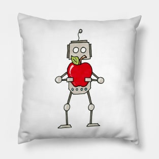 Red Apple bot Pillow