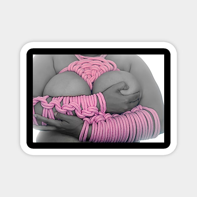 Pink Bountiful Embrace Magnet by solomonabrams