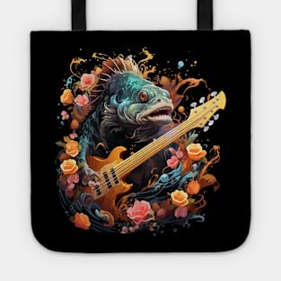 Oarfish Playing Guitar Tote