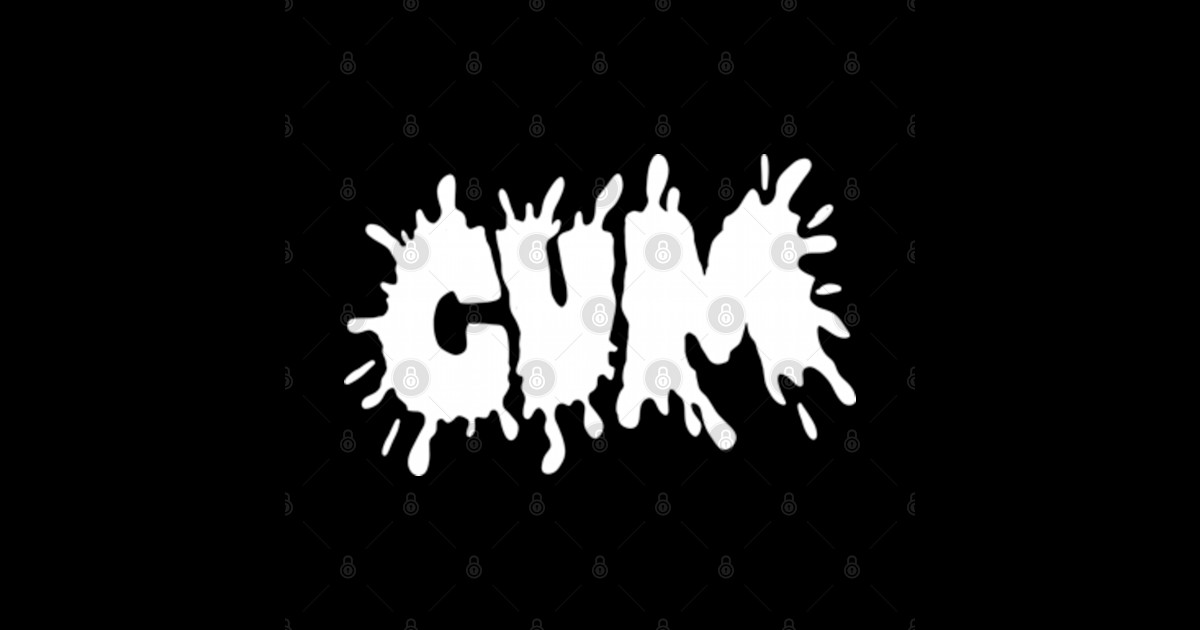 Cum Splashing Cum Sticker Teepublic