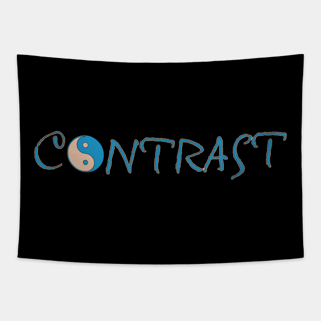 Contrast Tapestry by Magic Moon