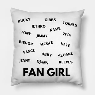 Crime Drama Fan Girl Pillow