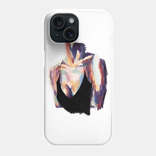 Multicoloured female top Phone Case