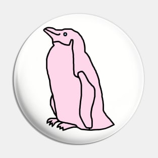 Pink Penguin Pin