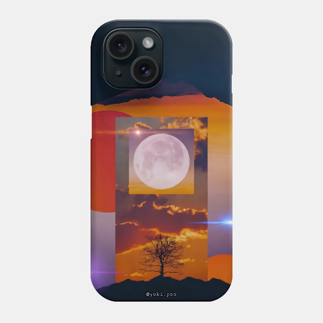 Sunset Dream Phone Case by Yokipon Art