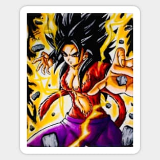 Super Saiyan 4 Limit Breaker Goku Sticker for Sale by dvgrff229