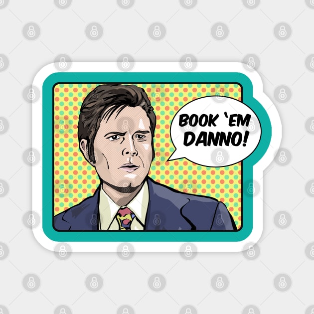 Book em Danno Magnet by FanboyMuseum