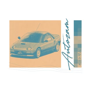 Mazda Autozam AZ-1 90s Style Aesthetic Design T-Shirt