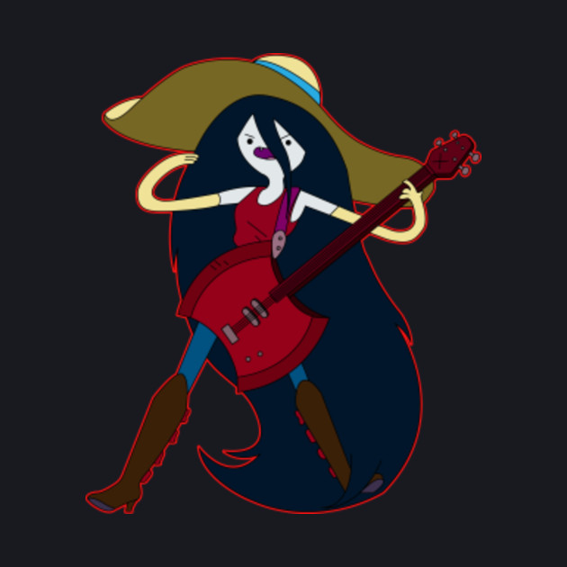 Marceline Singing - Marceline - Baseball T-Shirt | TeePublic