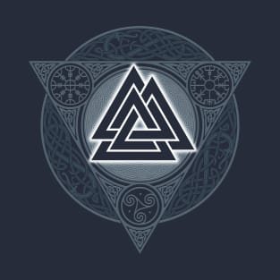 VALKNUT. ICE FLAME. T-Shirt