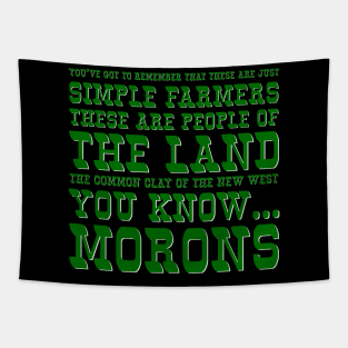 You Know...Morons Tapestry