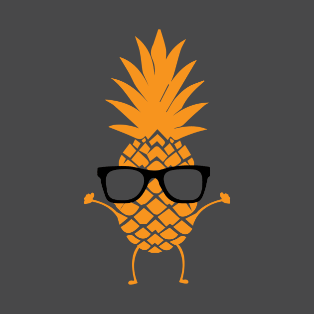 Hipster Pineapple by DANPUBLIC