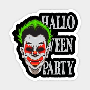 Halloween Clown 1.4 Halloween Party Magnet