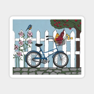 Bike Picnic Magnet