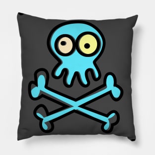 Whacky skull crazy skull birthday gift shirt Pillow