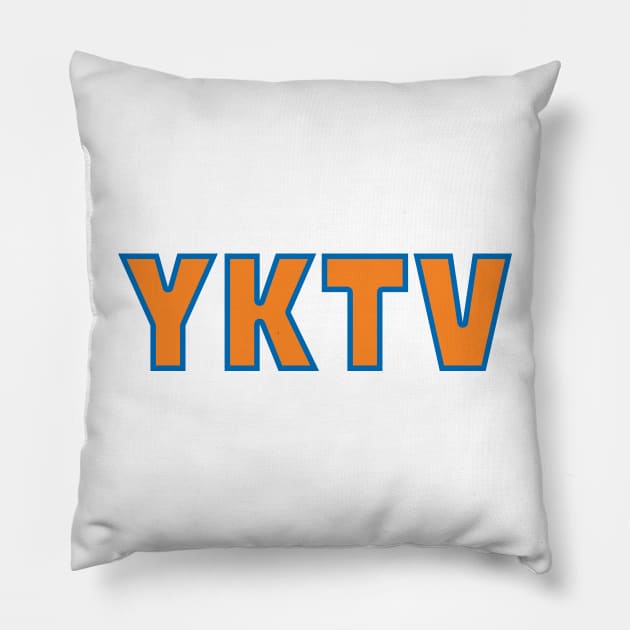 YKTV: You Know the Vibes Pillow by IronLung Designs