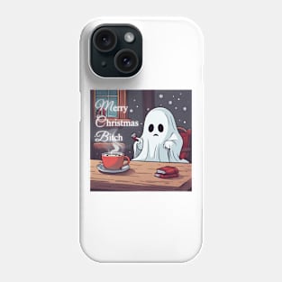 The Ghost in Christmas Spirit Phone Case