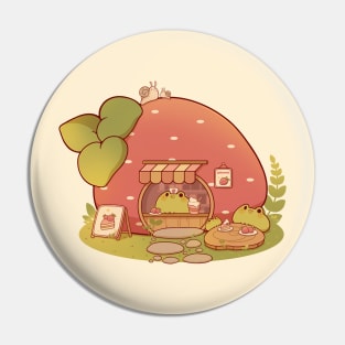 Strawberry bakery with froggies Pin