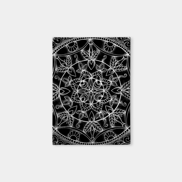 Flowery Mandala at Midnight
