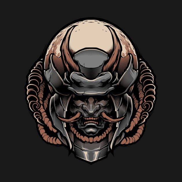 Hannya Samurai - Dark Ver by BlackoutBrother