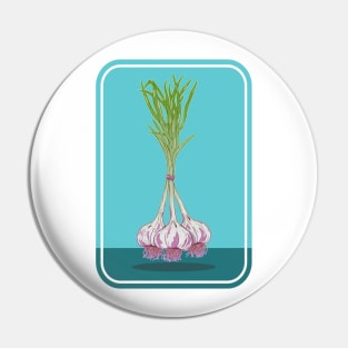 Bunch of garlic Pin