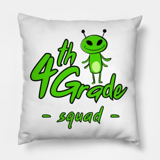 forth grade squad alien Pillow