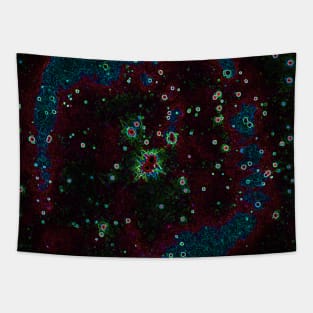 Black Panther Art - Glowing Edges 197 Tapestry