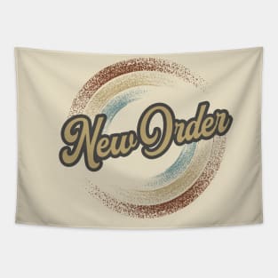 New Order Circular Fade Tapestry