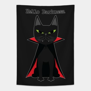 Hello Darkness Tapestry