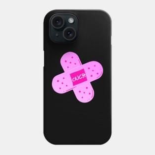 Ouch Pink Bandaid Phone Case