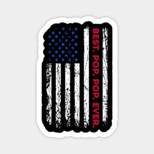 Pop Ever American Flag Fathers Day Magnet