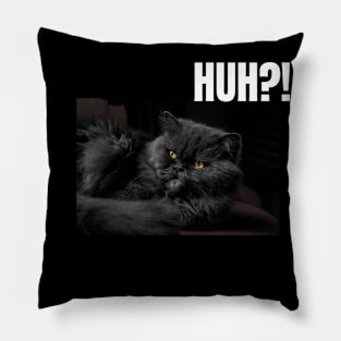 Funny HUH?! Cat T-Shirt, Hoodie, Apparel, Mug, Sticker, Gift design Pillow