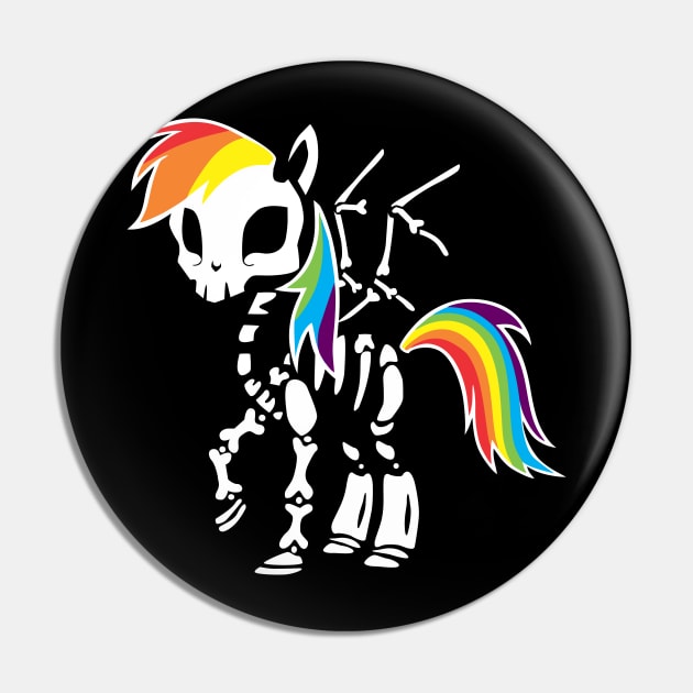 Skeleton-Dash Pin by MistyMayhem