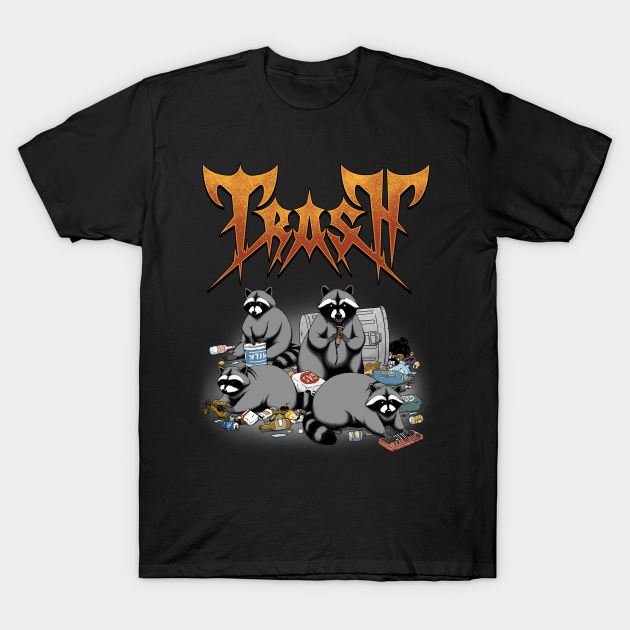 Trash Metal Raccoons - Raccoons - T-Shirt