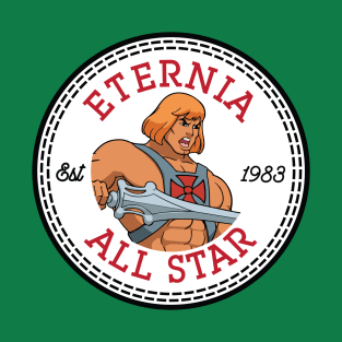 Eternia He Man All Star Converse Logo T-Shirt