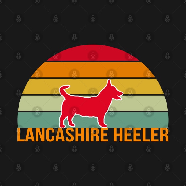 Lancashire Heeler Vintage Silhouette by seifou252017