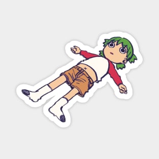 yotsuba after eating lots of pizza Magnet