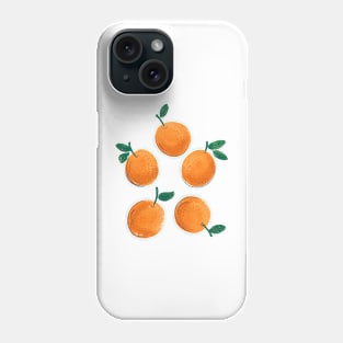 Cute Retro Oranges Phone Case