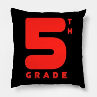 5th Grade Pillow